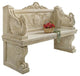 Giant Neoclassical Swan Garden Bench