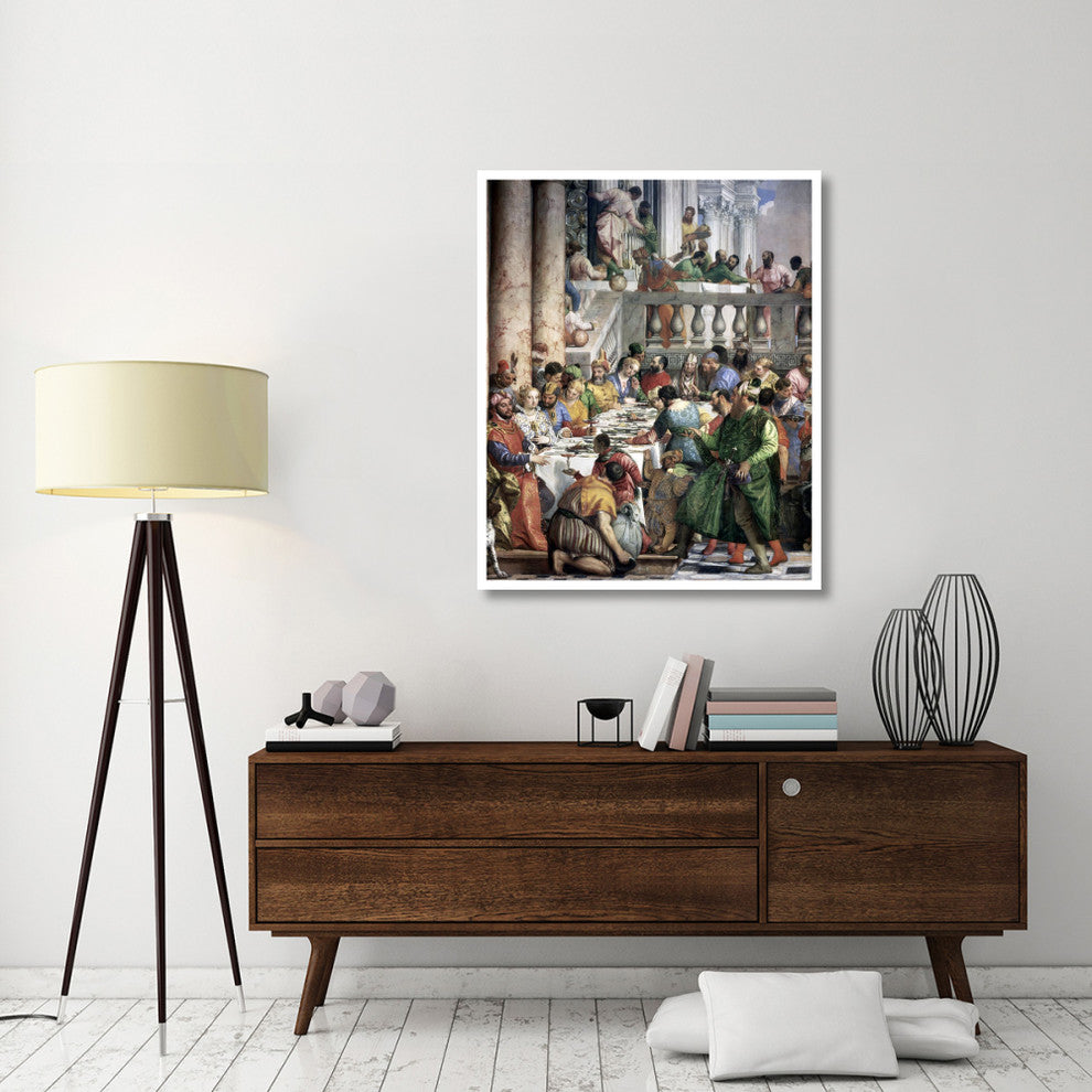 "Marriage at Cana (Detail)" Digital Paper Print by Paolo Veronese, 38"x46"