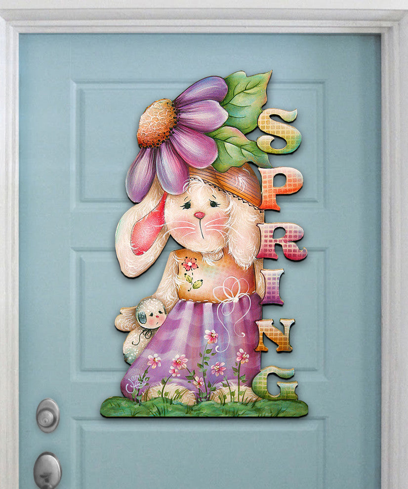 Spring Bunny Door Hanger