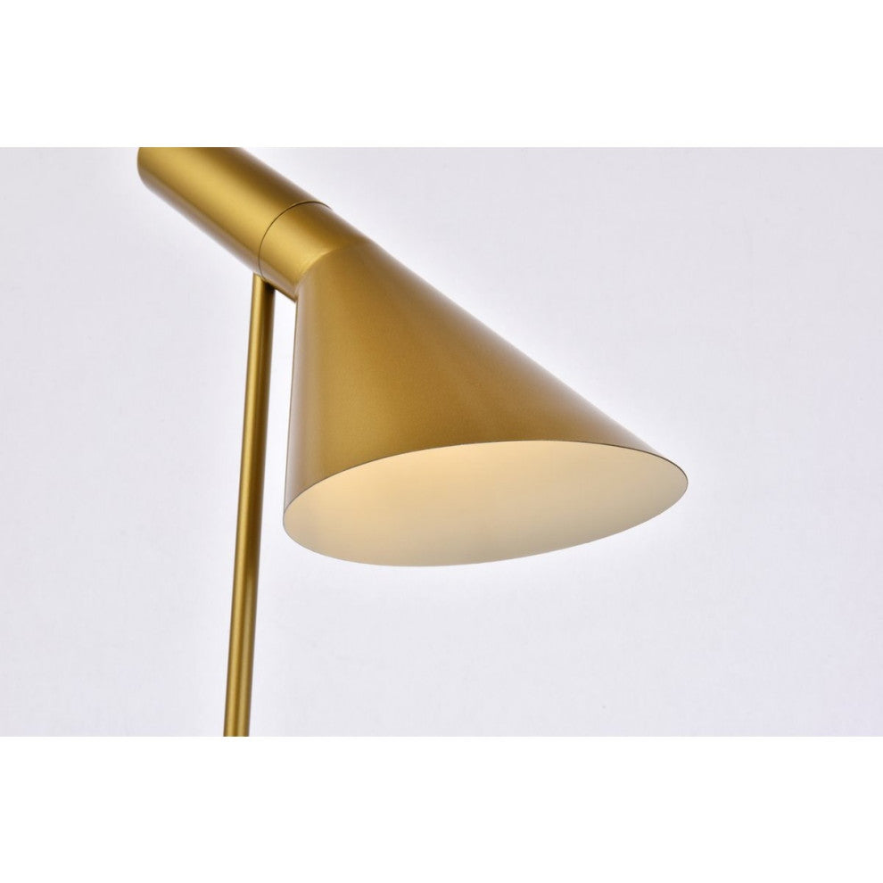 Living District Juniper 1-Light Table Lamp Brass