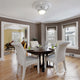 Long Leaves Polyurethane Medallion