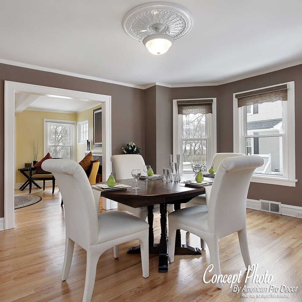 Long Leaves Polyurethane Medallion