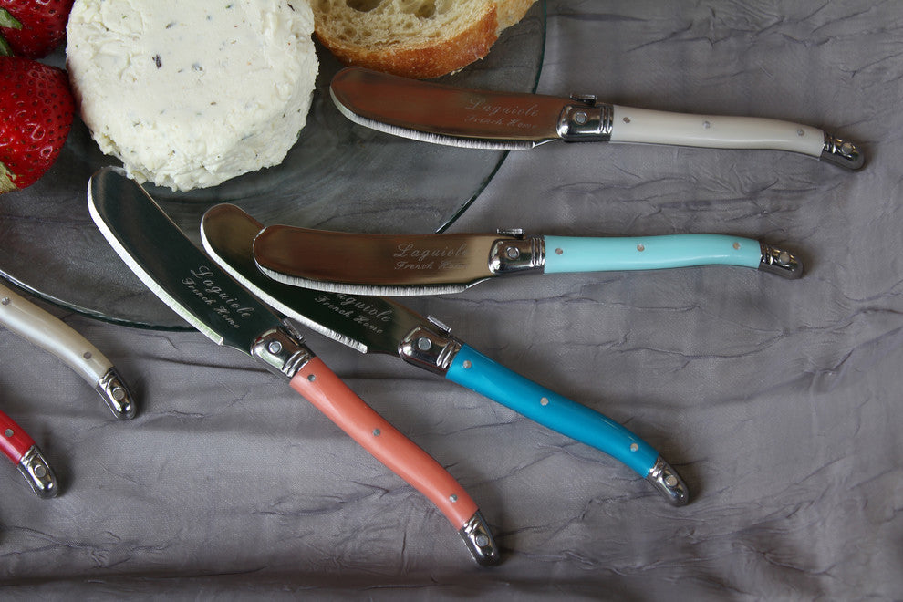 7 Piece Laguiole Cheese Knife And Spreader Set