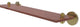 South Beach 22" Solid Wood Shelf, Satin Brass