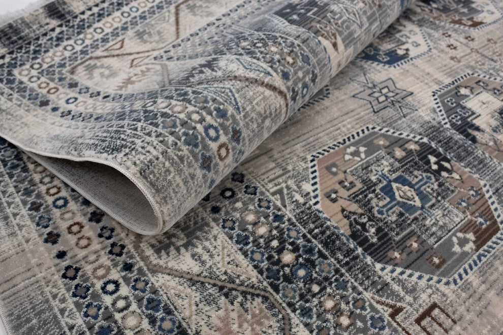 Noori Rug Latif Jodie Grey/Blue Rug