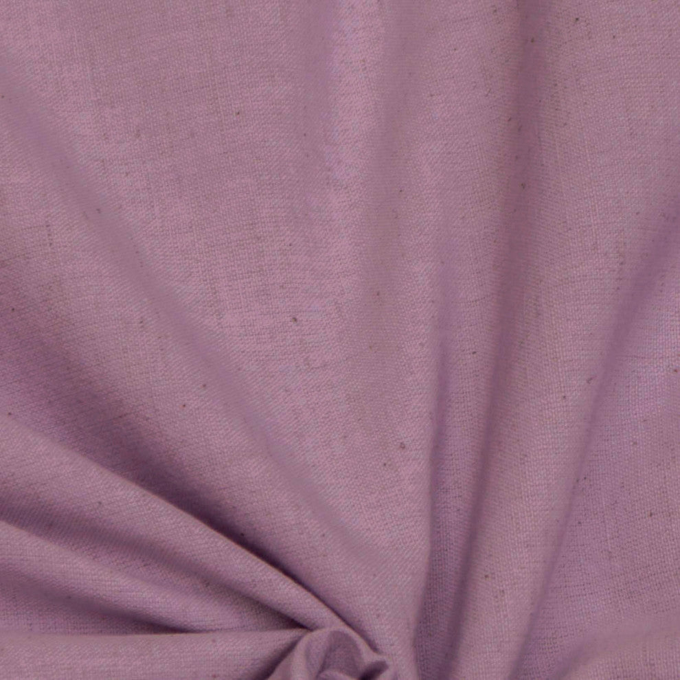 Lilac Cotton Linen Fabric By The Yard, 8 Yards For Curtain, Dress Wholesale