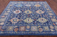 7' 11" X 8' 9" Square Turkish Oushak Handmade Wool Rug - Q13366