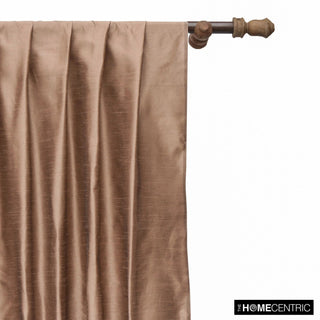 Copper Art Silk Fabric By The Yard, 6 Yards For Curtain, Dress Wholesale