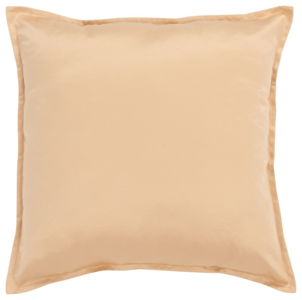 Safavieh Erna Pillow, Champagne, 18"x18"