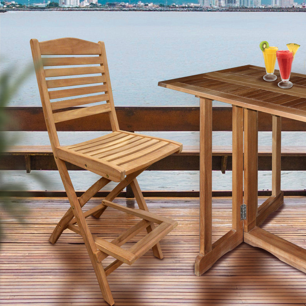 Seven Seas Folding Barstool