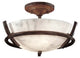 Minka-Lavery Calavera Three Light Semi Flush Mount 687-14