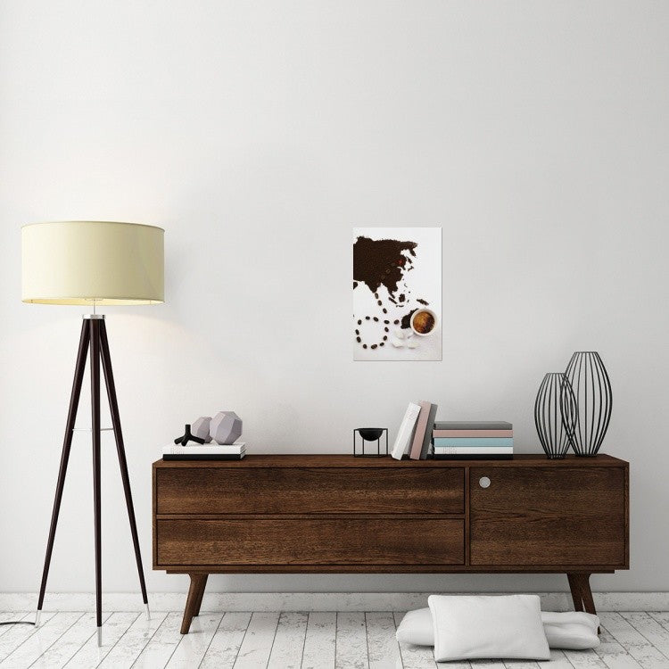 "The Best Coffee In The World" Stretched Canvas Giclee by Dina Belenko, 16"x24"