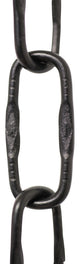 RCH Hardware Steel Spanish Chandelier Chain, 2 Sizes, 10', Black, U25