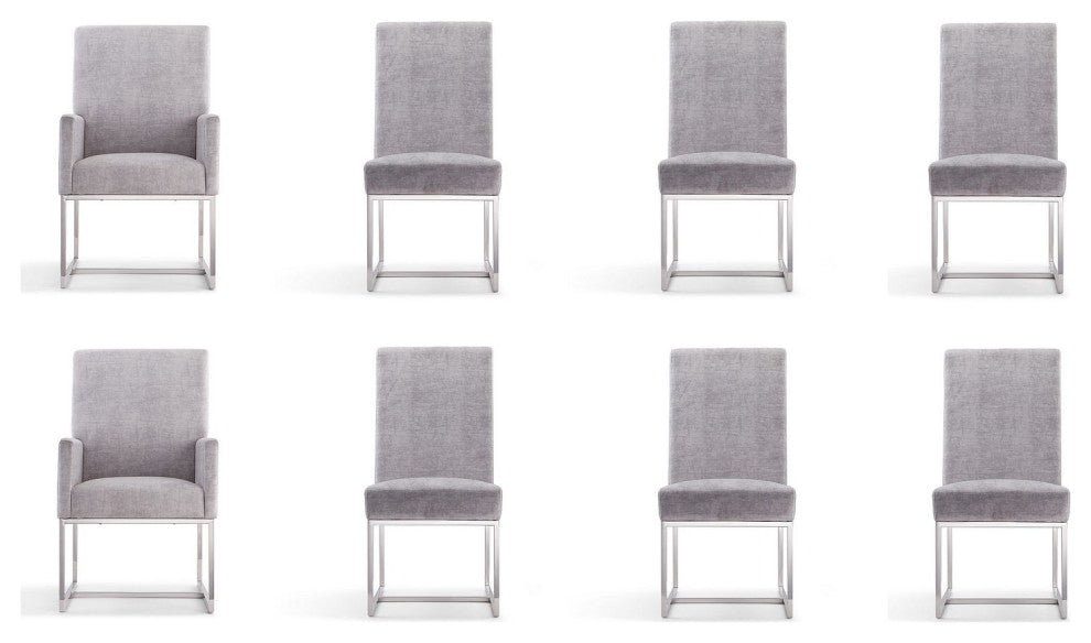 Manhattan Comfort Element Dining Chairs, Set of 8