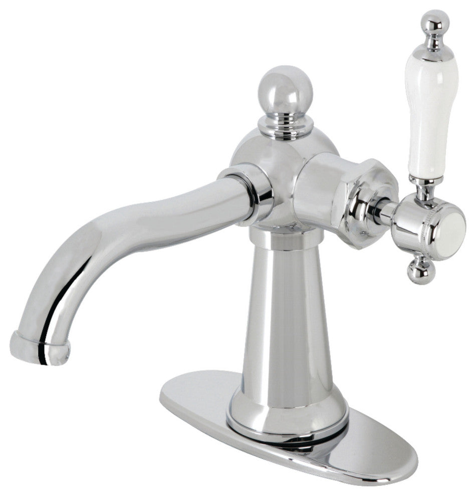 KSD154KLCP Single-Handle Bathroom Faucet With Push Pop-Up, Chrome