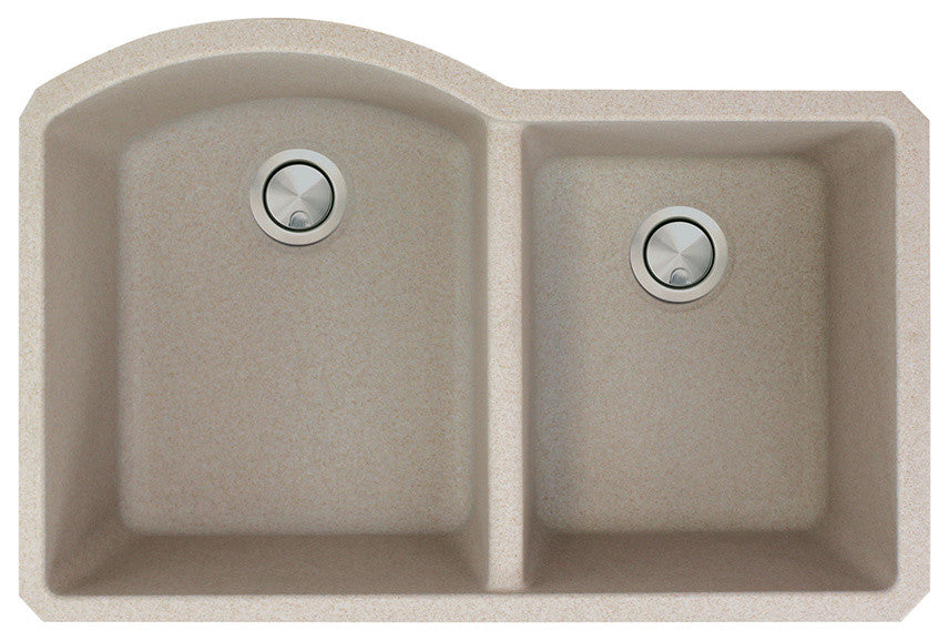 Transolid Aversa Granite 31-in Undermount Kitchen Sink