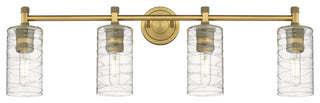 Crown Point 4 33.875" Bath Vanity-Light Brushed Brass