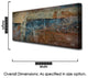 Ready2HangArt 'ABS XIII' Abstract Canvas Wall Art, 30"x40"