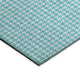Indoor/Outdoor Hinton HN1 Aqua Machine Washable 5' x 7'6" Rug