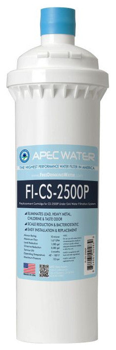 APEC Replacement Filter for CS-2500P Water Filtration System