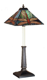 24.5"H Prairie Dragonfly Buffet Lamp