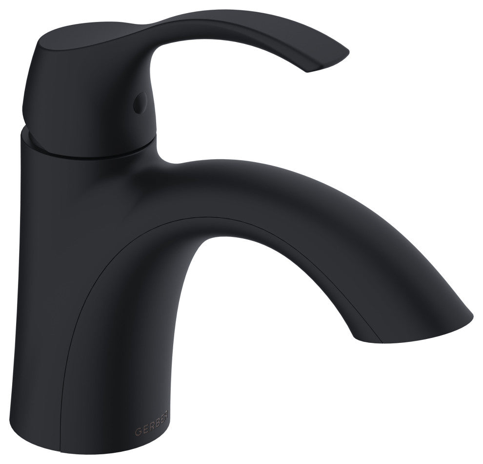 Antioch Single Handle Lavatory Faucet Chrome, Satin Black