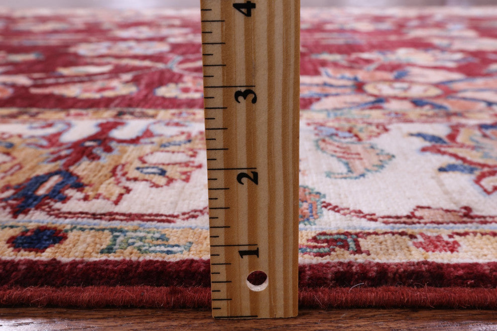 Persian Tabriz Handmade Wool Rug 4' 10" X 6' 8" - Q12761