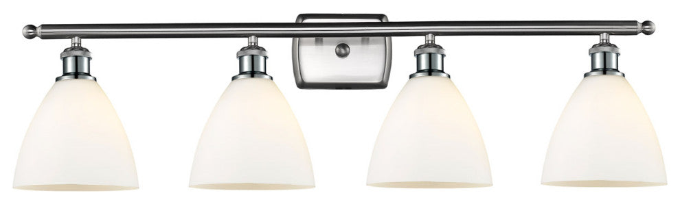 Innovations 516-4W-SN-GBD-751-LED 4 Light Bath Vanity Light Brushed Satin Nickel