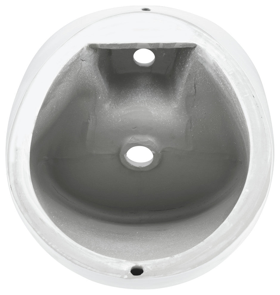 Calice 18" Wall-Mount Bathroom Sink