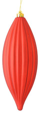 8" Matte Line Finial 4 per Bag, Red Matte