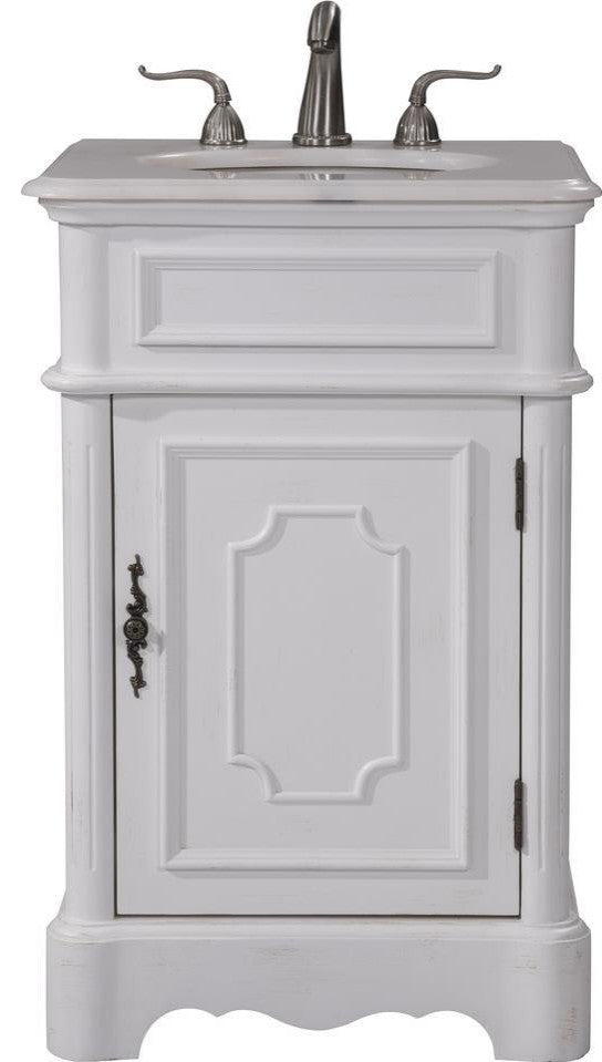 Antique White 21" Bathroom Vanity