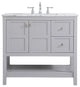 Elegant VF16536GR 36"Single Bathroom Vanity, Gray