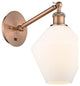 Innovations 317-1W-AC-G651-8-LED 1-Light Sconce, Antique Copper