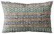 Plutus Blue Lined Stripe Luxury Throw Pillow, 20"x20"