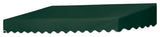 8' Traditional Door Canopy in a Box,  Forest Green