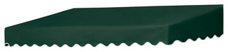 8' Traditional Door Canopy in a Box,  Forest Green