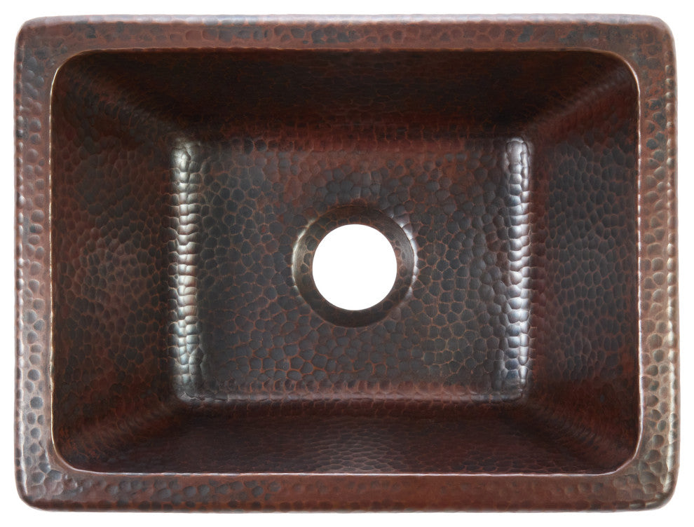 Hawking 12" Dual Flex Bathroom Sink in Copper