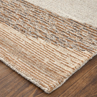 Middleton Modern Abstract, Brown/Tan/Ivory, 5'x8' Area Rug