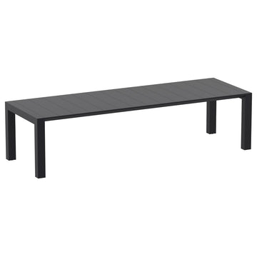 Compamia Vegas XL Extendable 102"-118" Dining Table, Black