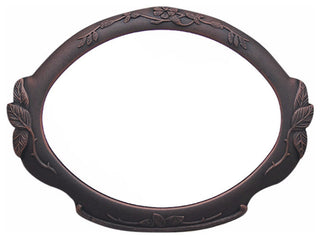 Floral Address Plaque, Copper