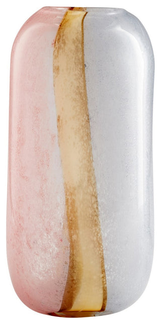 Cyan Astra Vase 10853 - Pink and Blue