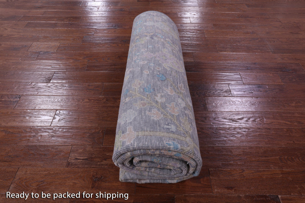 7' 11" X 10' 8" Turkish Oushak Handmade Wool Rug - Q13300
