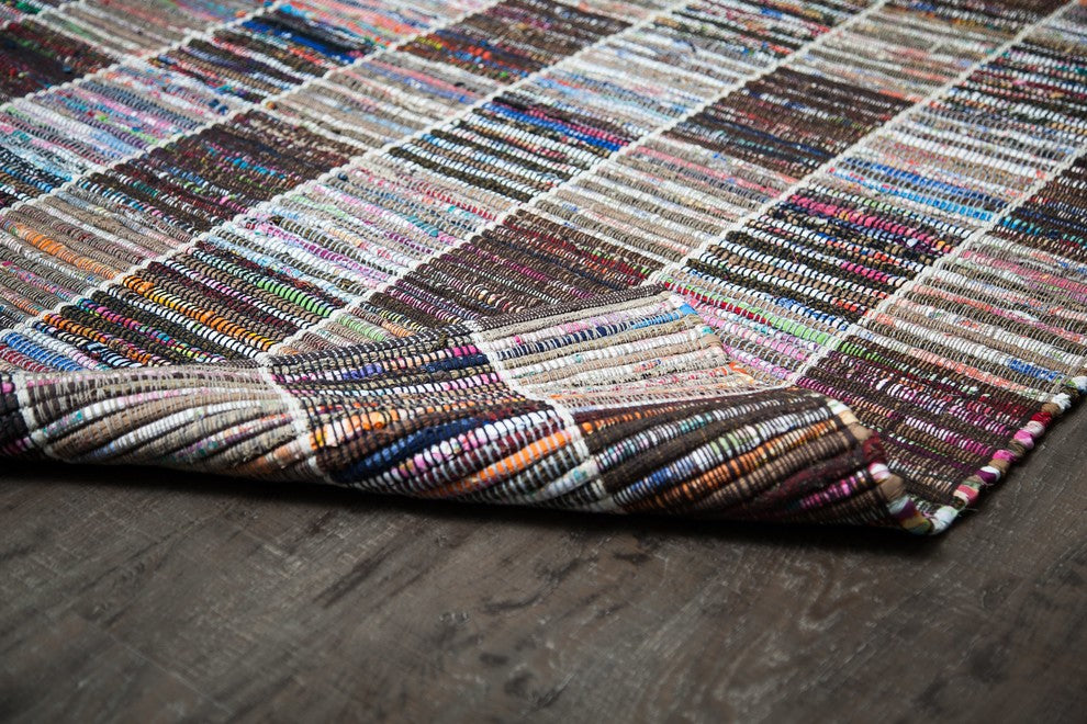 Anji Mountain Boho South Area Rug, Rectangular 5'x7'