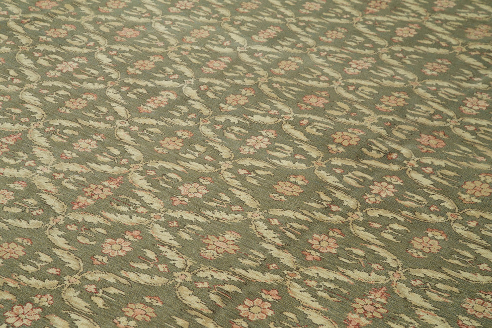Rug N Carpet - Hand-Knotted Oriental 12' 0" x 15' 2" Oversize Oushak Area Rug