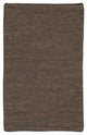 Saket Contemporary Area Rug, Brown, 2'x3' Rectangle