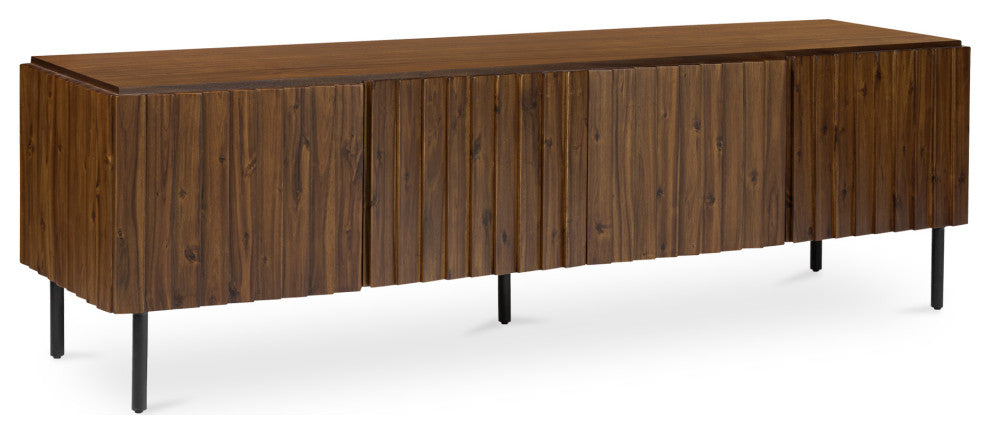 Lincoln Media Cabinet Brown