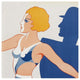 "Vintage Film Posters: Tango Movies "Tangoflickan" - Detail" Print, 32"x32"