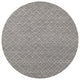Ahgly Company Indoor Round Mid-Century Modern Area Rugs, 7' Round
