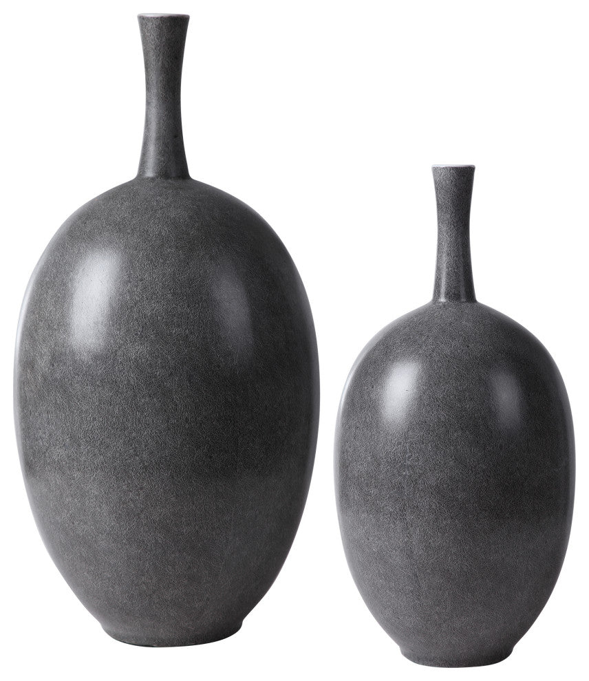 Uttermost Riordan Modern Vases, 2-Piece Set