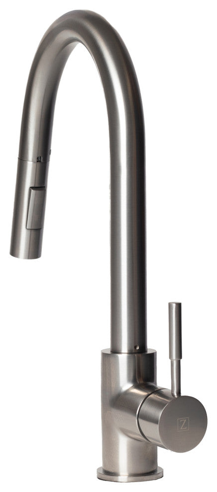 ZLINE Gemini Kitchen Faucet in Brushed Nickel (GEM-KF-BN)